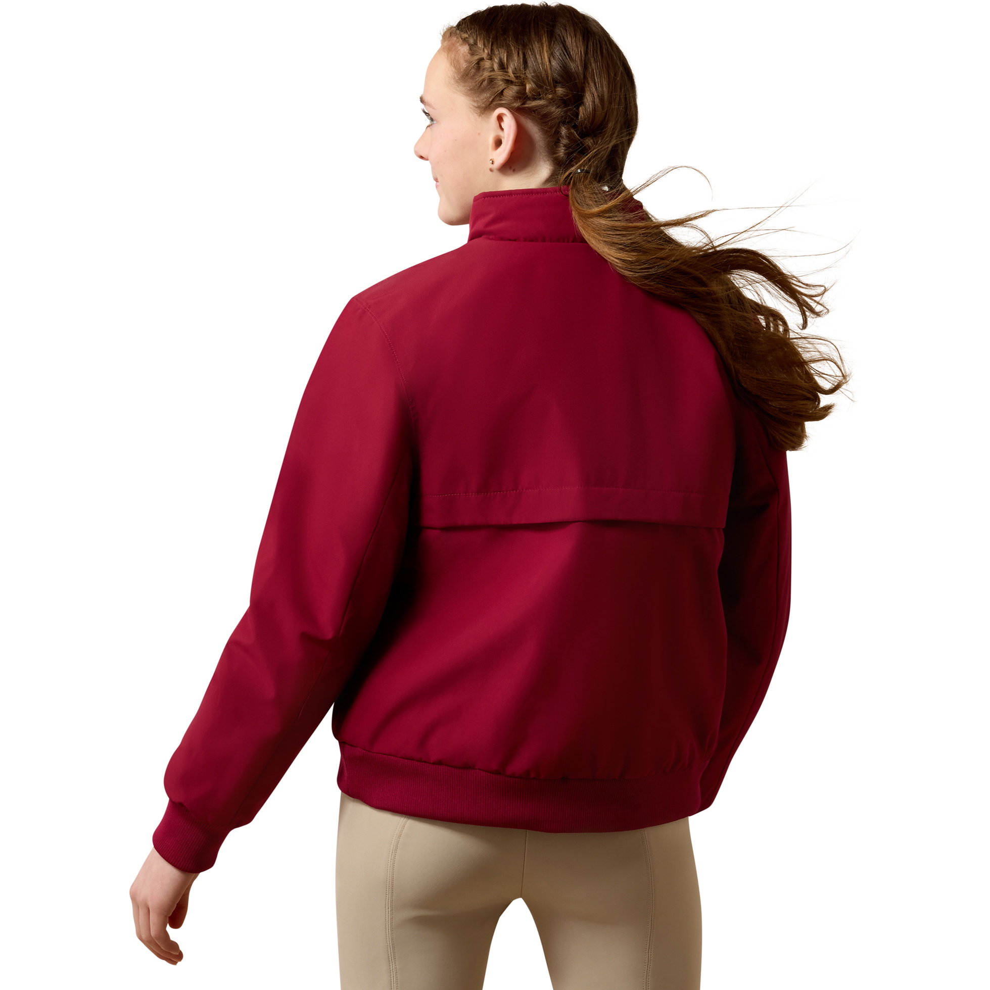 2026 Ariat Junior Estable 2.0 Chaqueta Aislada 10079839 - Beet Red